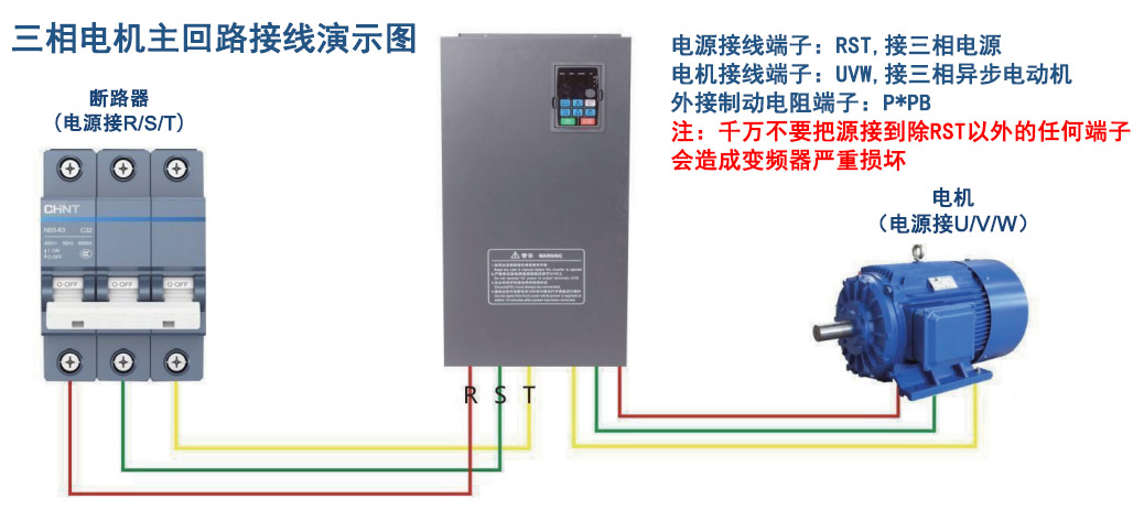主回路接线演示图