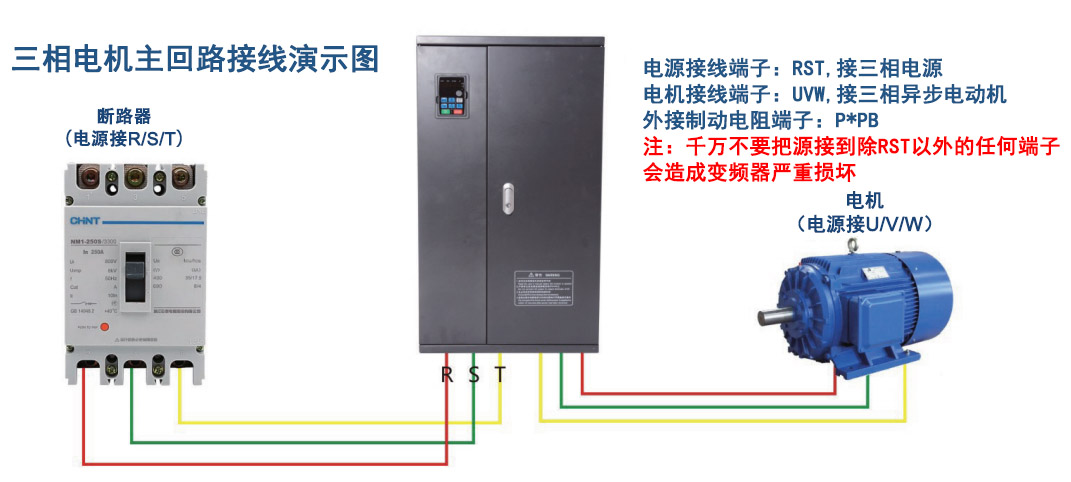主回路接线演示图