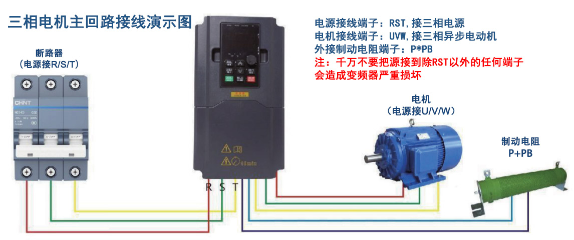 主回路接线演示图